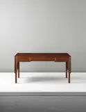 Kaare Klint, Rare drop-leaf desk, model no. 4155, commissioned for a private apartment, Denmark