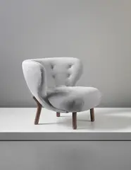 Viggo Boesen, ‘Little Petra’ easy chair, circa 1938, Fabric, beech