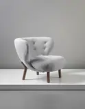 Viggo Boesen, ‘Little Petra’ easy chair, circa 1938, Fabric, beech