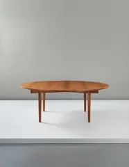 Dining table by Hans J. Wegner, 1960s, Teak, sold Sep 2014