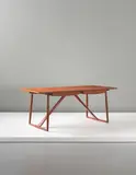 Ejner Larsen and Aksel Bender Madsen, Rare desk, circa 1957, Teak, Brazilian rosewood