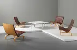 Poul Kjærholm, Set of four easy chairs, model no. PK 27