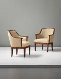 Carl Malmsten, Pair of armchairs