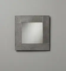 Mirror by Björn Trägårdh, 1930s, Pewter, mirrored glass, offered Sep 2014