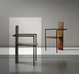 Jonas Bohlin, 'Concrete' chair, 1981, Concrete, tubular metal