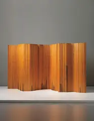 Alvar Aalto, Unique screen, designed for the Hotel Vaakuna, Helsinki, 1940, Pine
