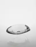 Tapio Wirkkala, Dish, model no. 3838, designed for the X Triennale, Milan, designed 1954, Clear blown glass