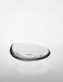 Tapio Wirkkala, 'Pyörre' (Whirl) dish, model no. 3840, 1952-1959, Clear blown glass