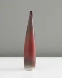 Toini Muona, Vase, 1940s, Porcelain, flambé glaze