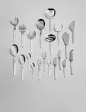 Tapio Wirkkala, 'Tapio' flatware service, designed 1957, Precious metal, stainless steel
