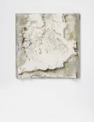 Untitled by Rudolf Stingel, 2004, polystyrene, oil and varnish on canvas, sold Feb 2013