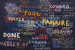 Sean Landers, Fool Failure, 2003, oil on linen