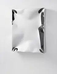 Lori Hersberger, INSTANT KARMA No. 2, 2012, stainless steel, chromed, mirror polished