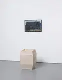 Andro Wekua, White Tree, 2006, oil on canvas and ceramic sculpture