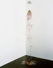 Untitled (String Figure) by Tom Friedman, 2005, Coloured string and painted styrofoam, offered Feb 2013