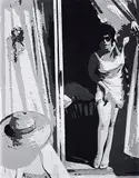 Vik Muniz, Untitled Film Still #7, after Cindy Sherman (from Pictures of Paper), 2008, digital gelatin silver print