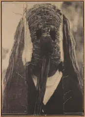 David Noonan, Untitled, 2008, silkscreen on linen collage in artist’s frame