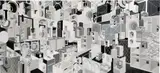 Ian Monroe, Core, 2004, paper and adhesive vinyl on paper