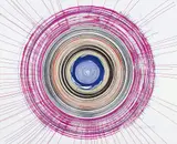 Damien Hirst, The Twist, 2002, mixed media on wovepaper