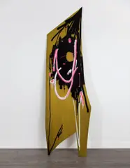 Aaron Curry, Bad Dimension, 2009, painted aluminium