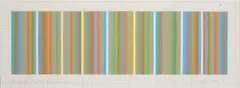 Study for Painting (Long Sequence) by Bridget Riley, 1983, gouache and graphite on paper, sold Apr 2013