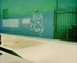 Dash Snow, Untitled (Jesus Loves U)