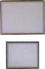 Mona Hatoum, Two works: (i) Untitled (Cylindrical Grater); (ii) Untitled (Gravy Strainer), 1999, wax paper