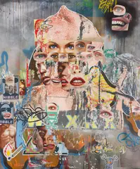 Asha Zero, FFIGRE_XIL, 2011, acrylic on board