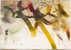José Parla, Gestures Recaptured in Time, 2008, watercolour and pencil on paper