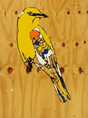 Untitled by Richard Woods, 2009, gloss paint on panel board, offered Apr 2013