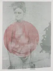 Untitled by David Noonan, 2010, screen print on paper, offered Apr 2013