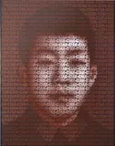 Zhang Dali, AK-47, 2010, acrylic on vinyl