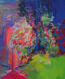 Pavlo Kerestey, We need hardly give instructions on the art of evasions of radical responce, 1998-2006, oil on canvas