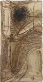 Oleksandr Zhyvotkov, Mogrytsya Place, Leafes, 2012, mixed media on panel board