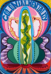 Erik Parker, Colonial Mentality, 2004, mixed media on canvas