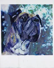 Nicky by Philippe Pasqua, 2001, oil on photo paper laid on canvas, sold Apr 2013