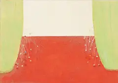 Untitled by Hiroshi Sugito, 2001, acrylic, glitter and pigment on canvas, offered Apr 2013