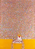 Zakkir Hussain, Untitled, 2009, acrylic, conte crayon and charcoal on paper