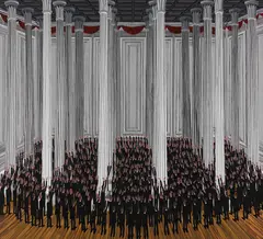 Ian Davis, Chant, 2007, acrylic on canvas