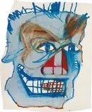 Untitled by Jean-Michel Basquiat, 1982, oilstick on paper, sold Jun 2013