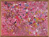 Piotr Uklański, Untitled (Crayons), 2001, crayon on Perspex in artist's frame