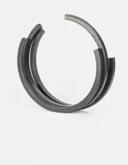 233.5 Arc x 4 by Bernar Venet, 1999, rolled steel with patina, sold Jun 2013