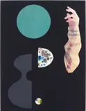 Dave McDermott, "Femme" - A Rake's Progress, 2011, Yarn, tolex, nitrocellulose lacquer, oil/canvas, digital prints on panel