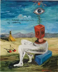 Untitled by George Condo, 1984, oil on canvas, offered Jun 2013