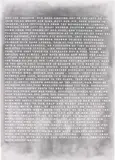 Fiona Banner, Nude: One Leg Crooked, 2006, graphite on paper