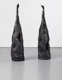 Terence Koh, Two works: My Path to Heaven. Are You Blind Bastard God?, 2007, wax, styrofoam, plaster, paint, incense and mineral oil, Eau d'Orange Verte by Hermès