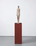 Xavier Veilhan, Untitled (Naked Woman), 2010, polyurethane resin, painted wood base