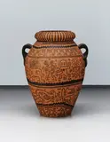 Keith Haring, Untitled, 1984, ink on terracotta vase