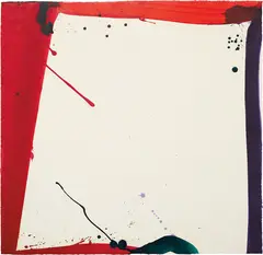 John Bennett by Sam Francis, 1966, acrylic on wove paper, sold Jun 2013