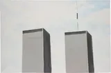 Koen van den Broek, Twin Towers, 1999, oil on canvas